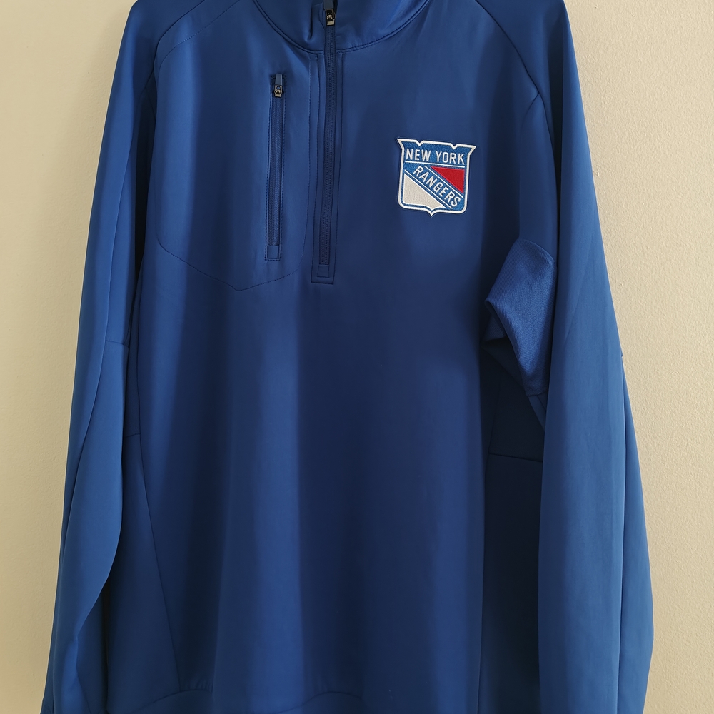 Blue New York Rangers Pullover